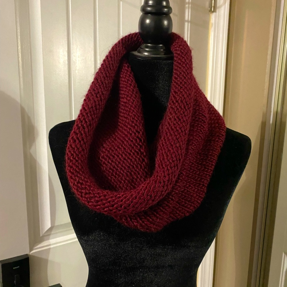 Burgundy Scarf